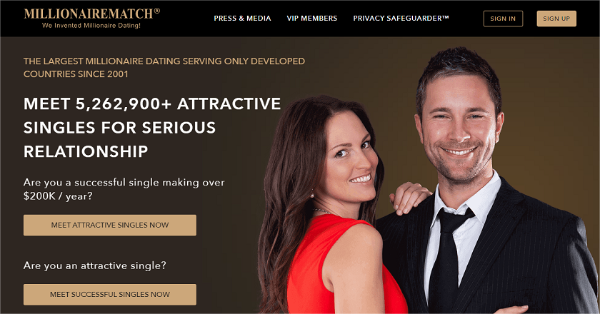 Age Gap Dating Site - Millionaire Match